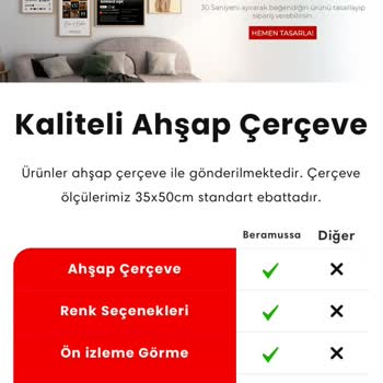 Hayal Kırıklığı Yaratan Alışveriş: Ahşap Çerçeve Yerine Plastik Ve İletişim Sorunları