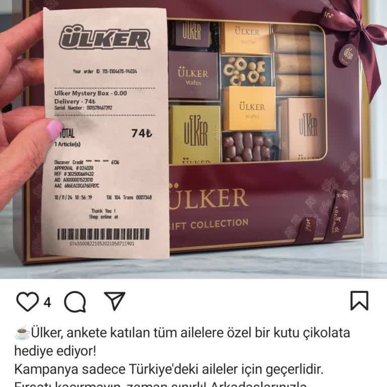 Ülker Anket Kampanyası Gerçek Mi?
