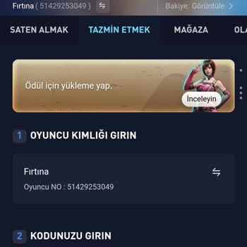 Yanlış Hesaba Yapılan UC Yüklemesi Sorunu