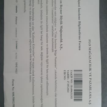 Ayakkabı Deformasyonu Ve İlgisiz Müşteri Hizmetleri