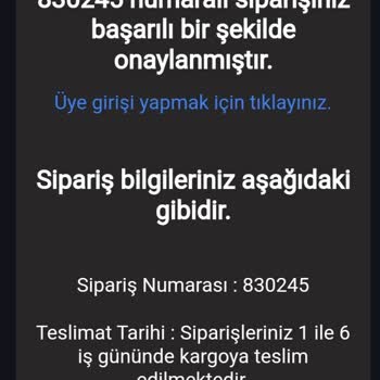 Cosmed Siparişimde İletişim Sorunu Ve İptal Talebi