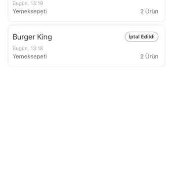 Sipariş İptali Ve Yanlış İletişim Sorunu