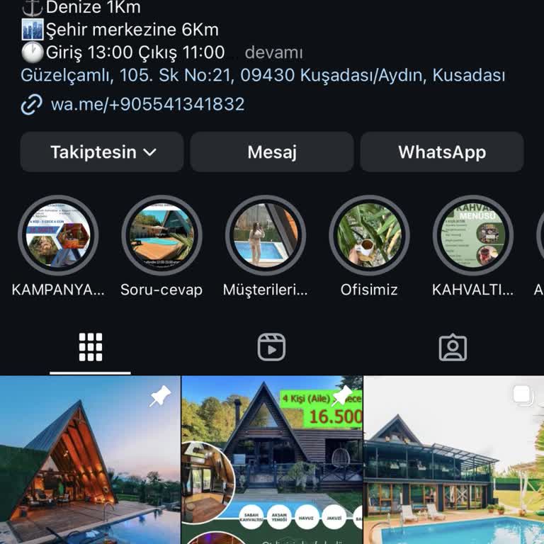 Bungalov Kuş Adası Şikayeti