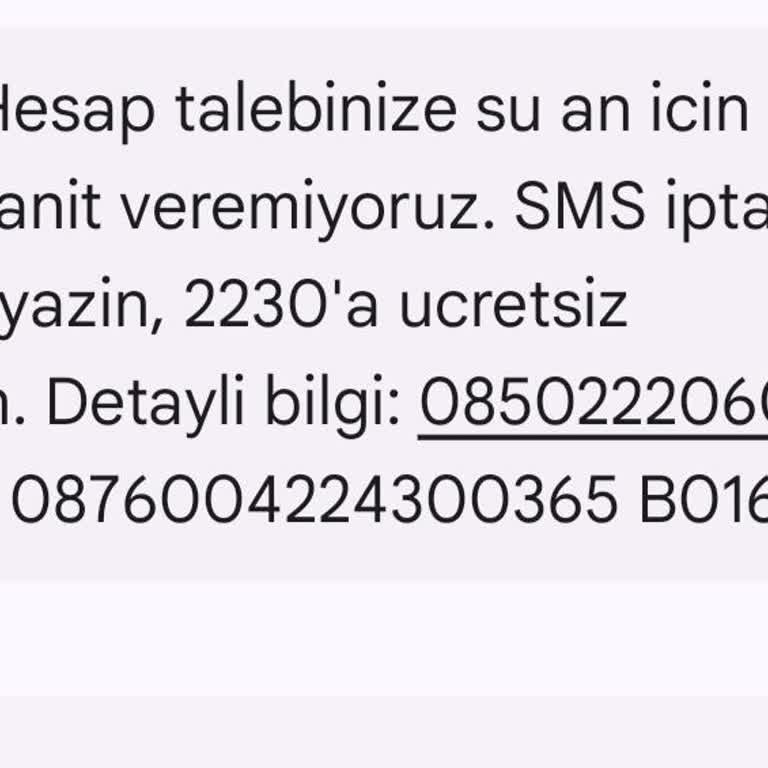 ING Bankası'ndan Destek Hesap Başvurusu Sorunu