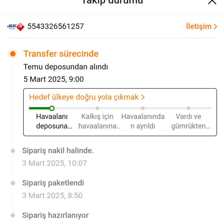 Kayıp Kargo Ve Destek Talebi