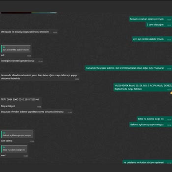 Epttavm Yanıltıcı Sipariş Süreci Ve İletişim Sorunları