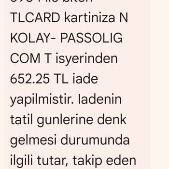 Yanlış İade Ücreti Ve Yetersiz Müşteri Hizmeti