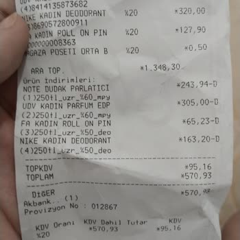 Yanıltıcı Fiyat Etiketleriyle Karşılaştım