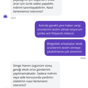Siparişim Yanlış Geldi, Müşteri Hizmetleri Yardımcı Olmadı