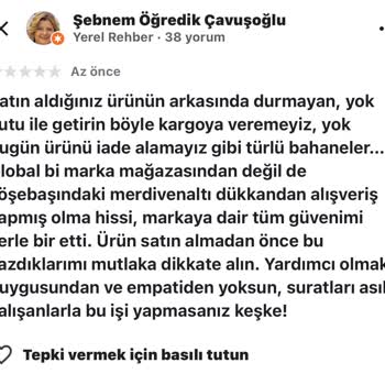 Mağaza Çalışanlarının İlgisizliği Güvenimi Yok Etti