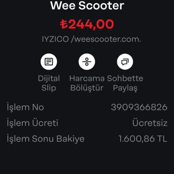 Weescooter Scooter Kiralama Mağduriyeti: Beklenmedik Ücret Kesintisi