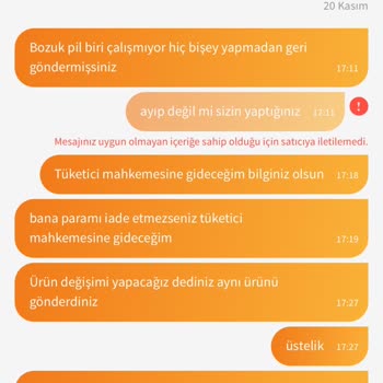 Tekrarlayan Arızalarla Baş Edemeyen Robot Süpürge