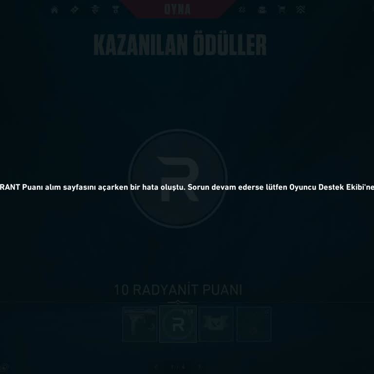 Valorant Puanı Alımında Karşılaşılan Sorunlar