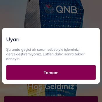 QNB Mobil Uygulama Erişim Sorunu Ve Müşteri Hizmetleri Yetersizliği