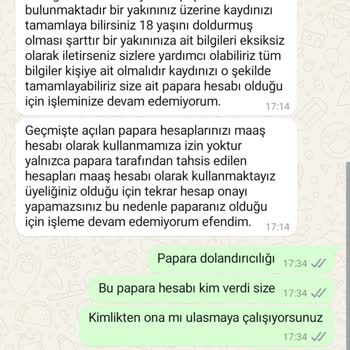 Papara Üzerinden Yapılan Kimlik Bilgisi İsteme Tehlikesi