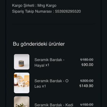 Vina Seramik'ten Hayal Kırıklığı Yaratan Sipariş