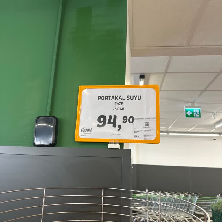 File Market'te Portakal Suyu Fiyat Artışı Şaşırtıyor