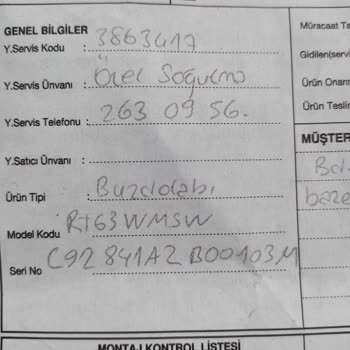 Samsung Buzdolabı Tamirinde Sorun Çözülmedi