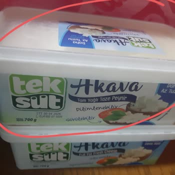 Teksüt Yemeksepeti'nde Şişmiş Peynir Kapağı ve Zor Ulaşılabilir Müşteri Hizmetleri