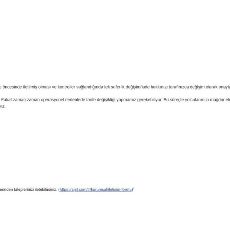 Uçuş İptali Ve Mağduriyet: Güvenilmez Hizmet