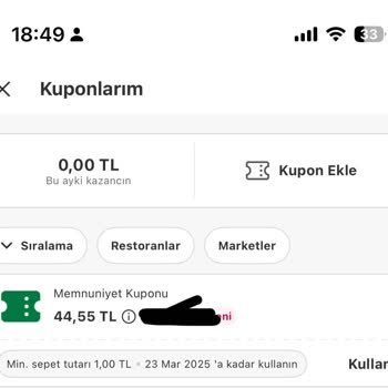 Eksik Ürün Ve Fiş Sorunu