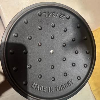 Lava Döküm Tencerenin Paslanma Sorunu Ve Mağduriyet