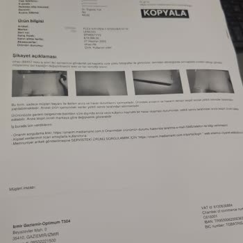 Kamera Sorunu Ve Servis İlgisizliği