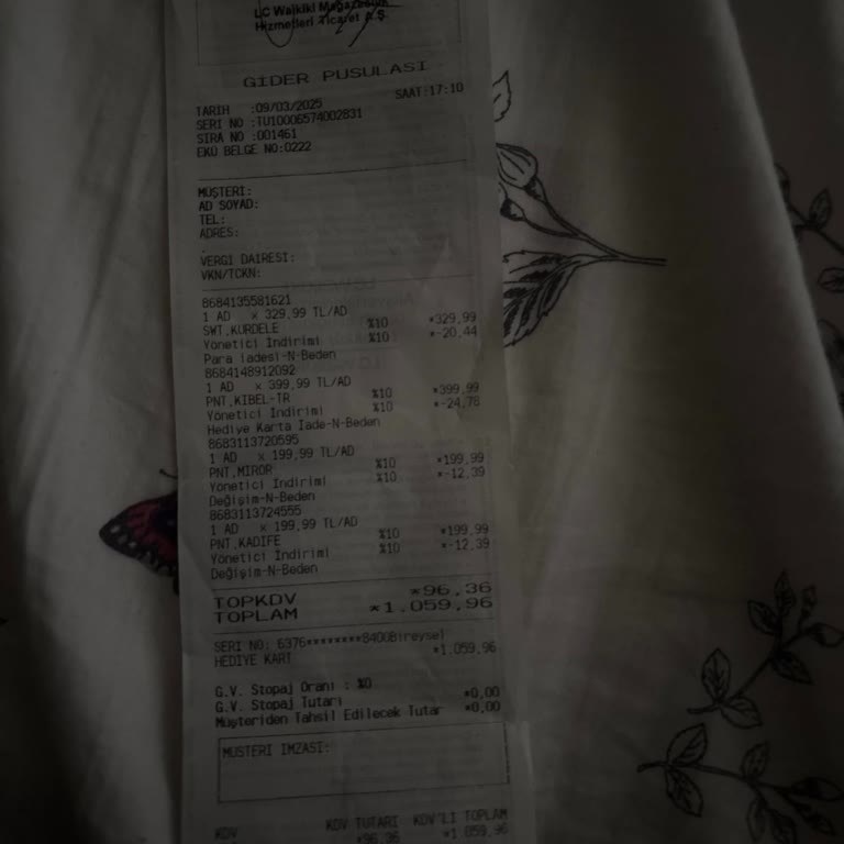 LCW Waikiki'de Müşteri Hizmetleri Sorunu