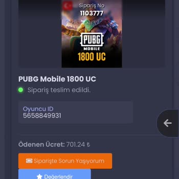 Satın Aldığım PUBG Hesabına Erişim Sorunu