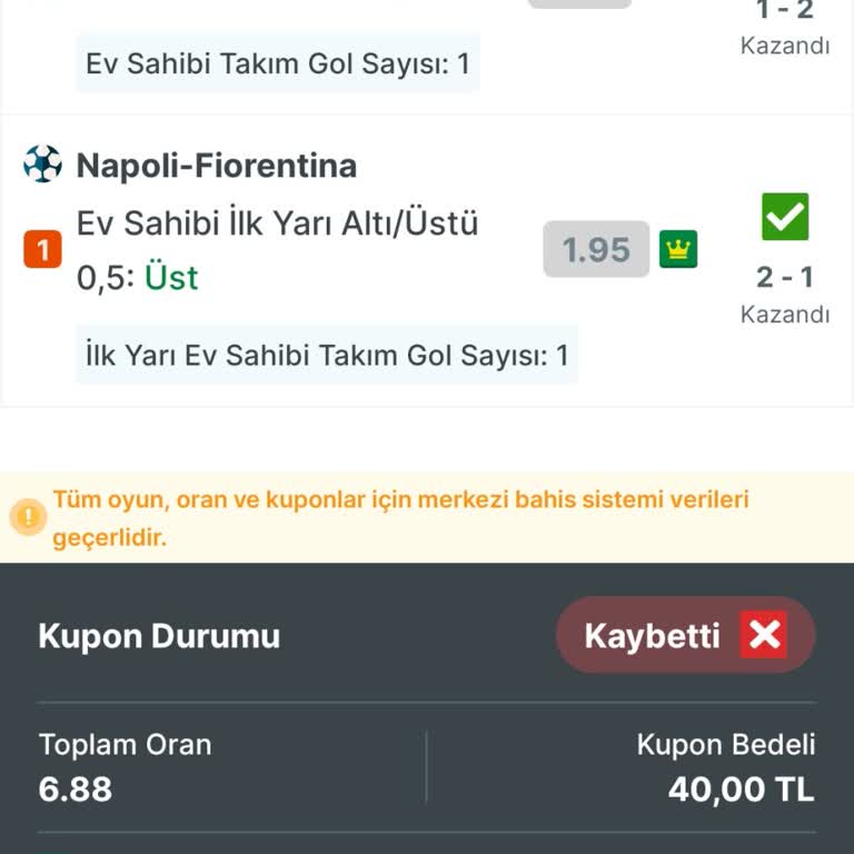 Kazanan Bahis Kaybedildi Gösterildi Ve Ödeme Yapılmadı