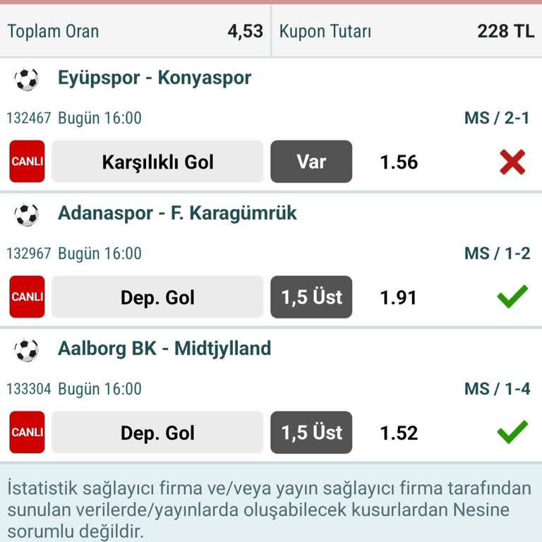 Kazanan Kuponum Yatmış Gösteriliyor