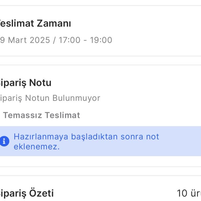 Migros Sanal Market Teslimat Sorunu Ve Müşteri Hizmetleri Yetersizliği