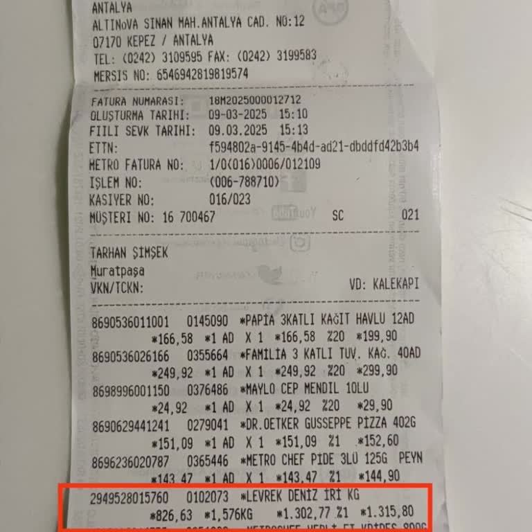 Bozuk Balık Satışı: Metro Market'ten Hayal Kırıklığı