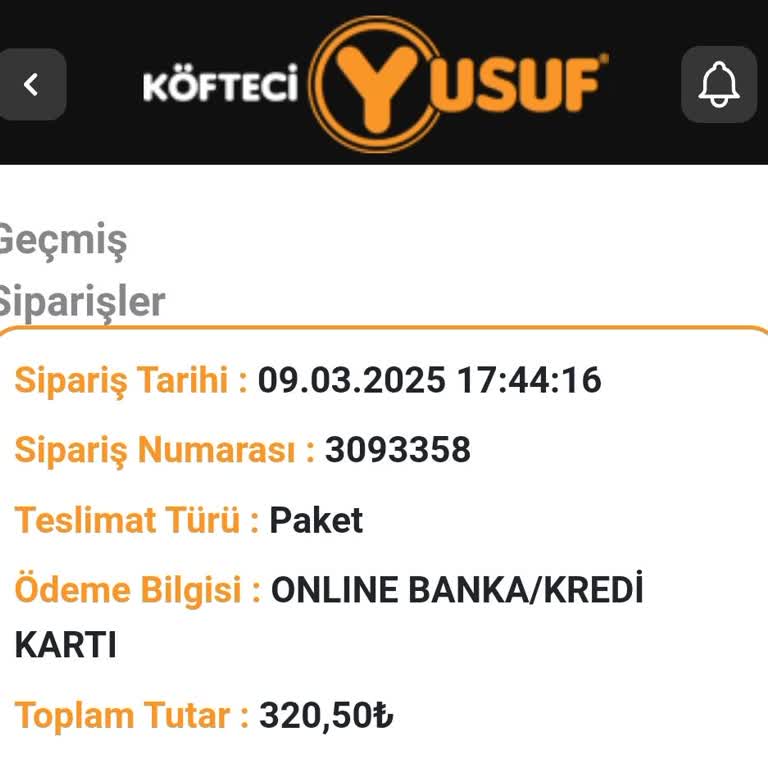 Saatlerce Bekleyen Sipariş Ve İade Talebi