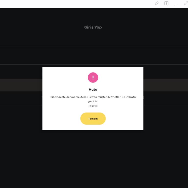 Güncelleme Sonrası TV+ Uygulamasının Çalışmaması Ve Yetersiz Müşteri Hizmeti
