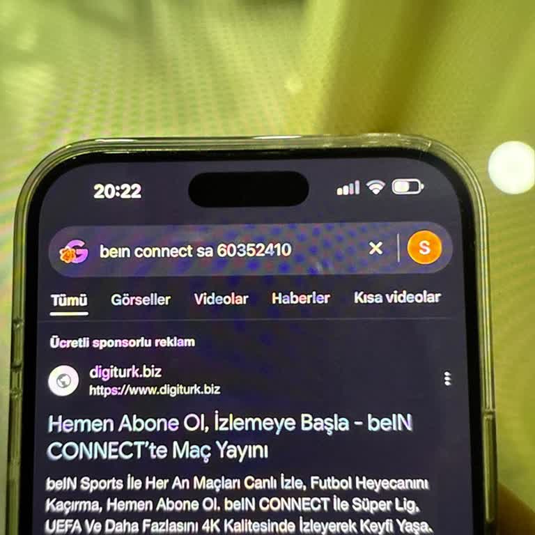 Bein Connect Maç Yayını Sorunu Ve Müşteri Hizmetlerine Ulaşamama