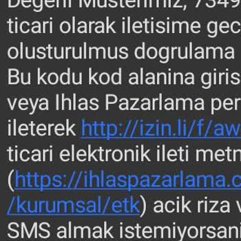 Yanlış Gönderilen Doğrulama Kodu Ve Kişisel Bilgi Güvenliği Endişesi