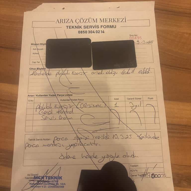 Ferroli Servisinde Yanıltıcı Ücretlendirme Ve Yetkisizlik Sorunu