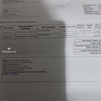 Reeder Dükkandan Şikayetçiyim