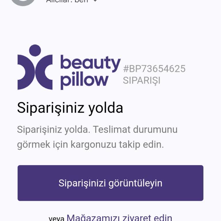 İade Talebine Yanıt Yok: Beauty Pillow'dan Geri Dönüş Bekliyorum