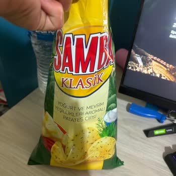 Samba Cipsin İçinden Yanık Bir Şey Çıktı