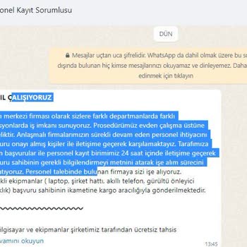 Evden Çalışma İlanında Güven Sorunu