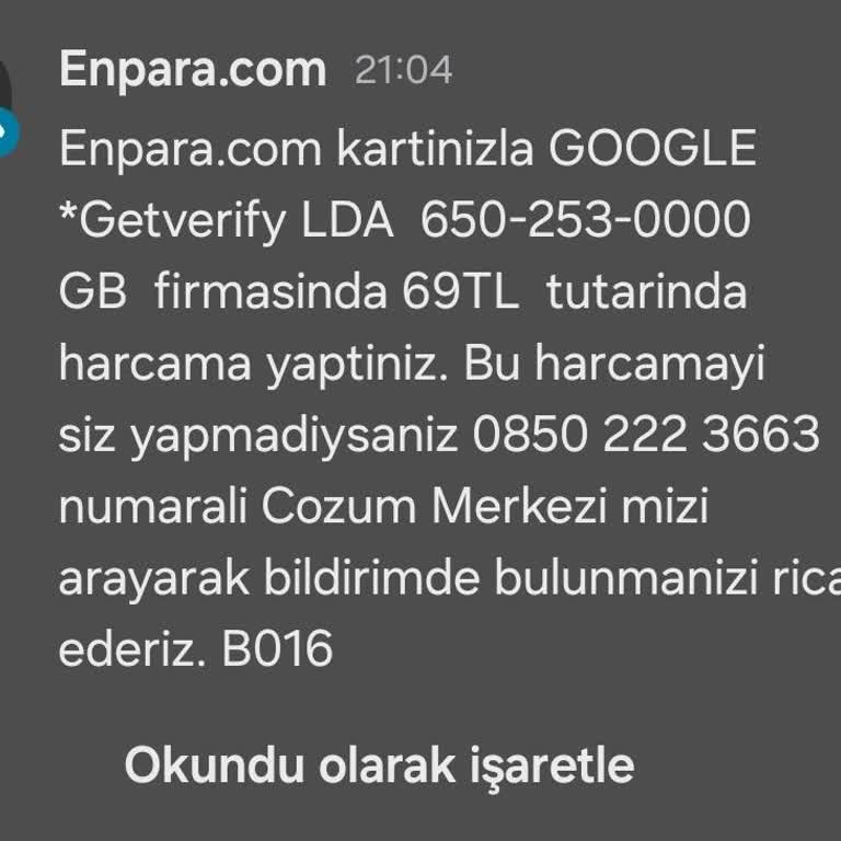 Bilgim Dışında Yapılan Çekim Ve İade Talebi