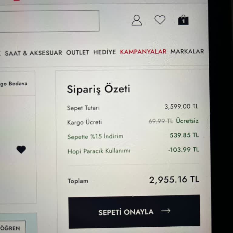 Hopi Paracıklarım Boyner Uygulamasında Kayboldu