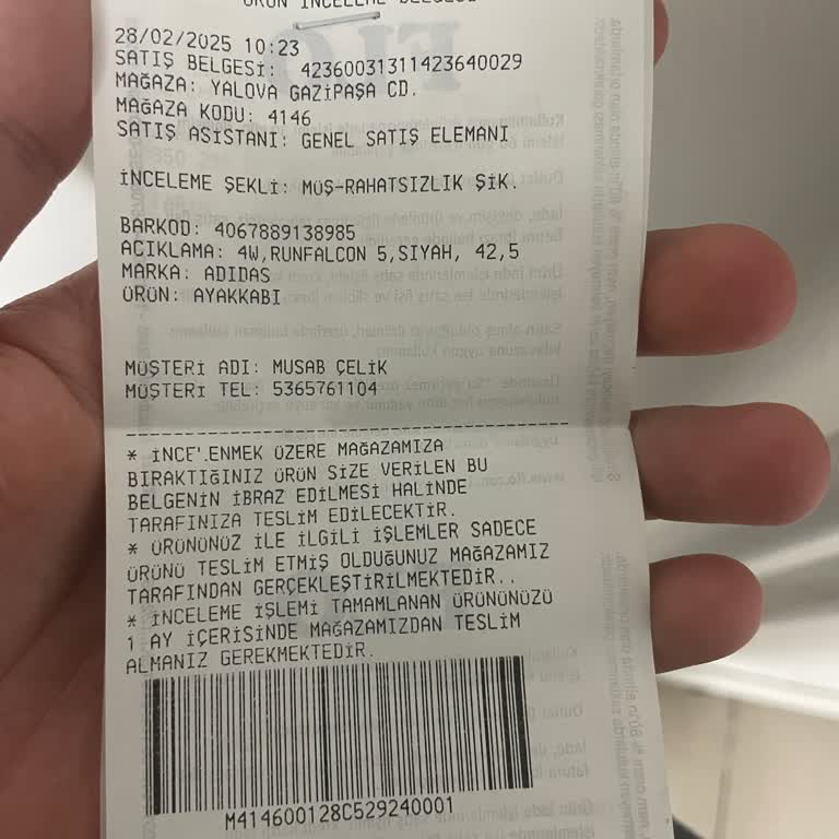 Yeni Alınan Ayakkabıda Rahatsızlık Veren Sorun