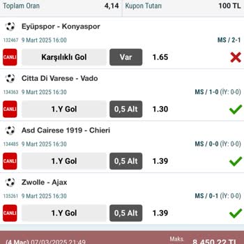 Kuponum Kayboldu Destek Yetersiz