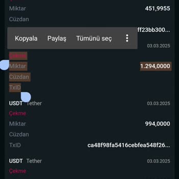 USDT Çekim Talebim Neden Askıda?