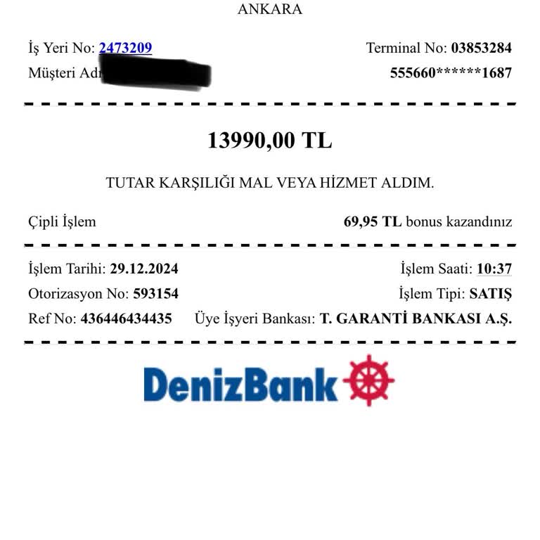 Taşpınar Mağazası: Teslim Edilmeyen Ürün Ve İade Sorunu