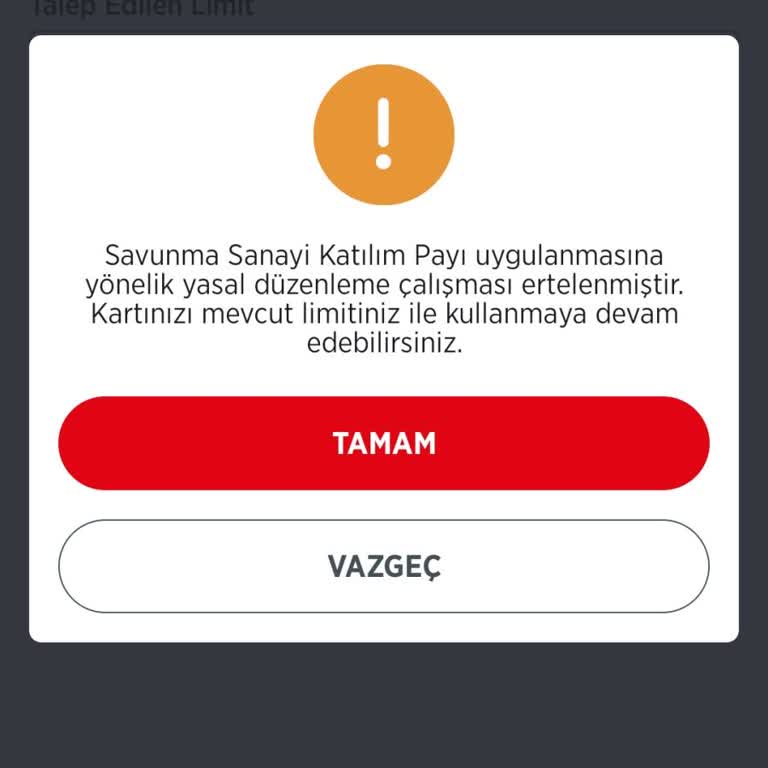 Yanlışlıkla Düşürülen Limit Ve İlgisiz Hizmet