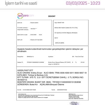 Sipariş Verdim Ürün Yok İade Yok İletişim Yok